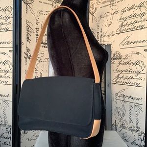 Brooks Brothers 346 Black Canvas Bag